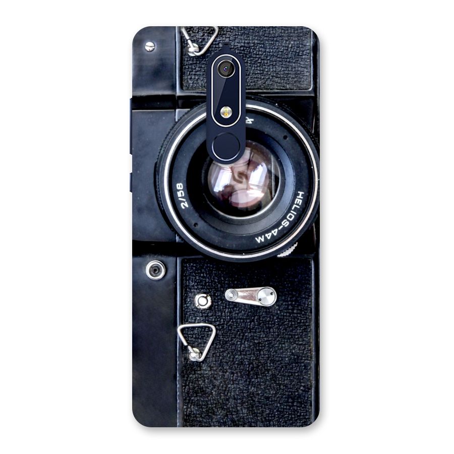 Classic Camera Back Case for Nokia 5.1