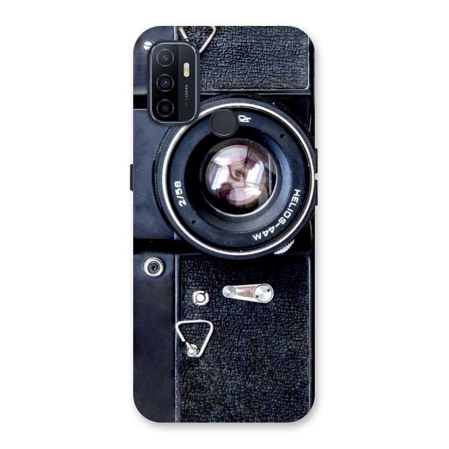 Classic Camera Back Case for Oppo A32