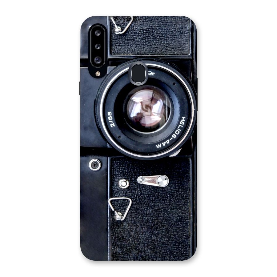 Classic Camera Back Case for Samsung Galaxy A20s