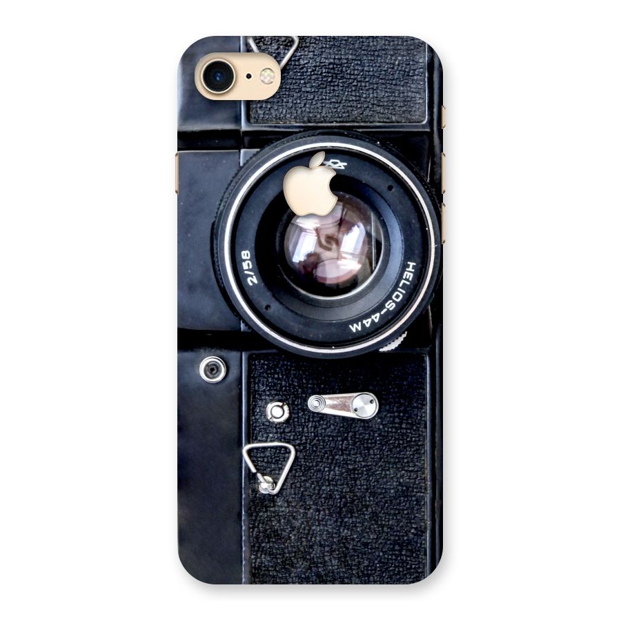 Classic Camera Back Case for iPhone 7 Apple Cut