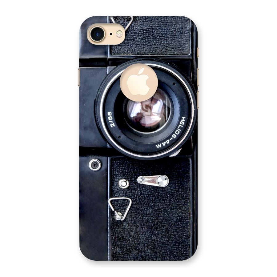Classic Camera Back Case for iPhone 7 Logo Cut