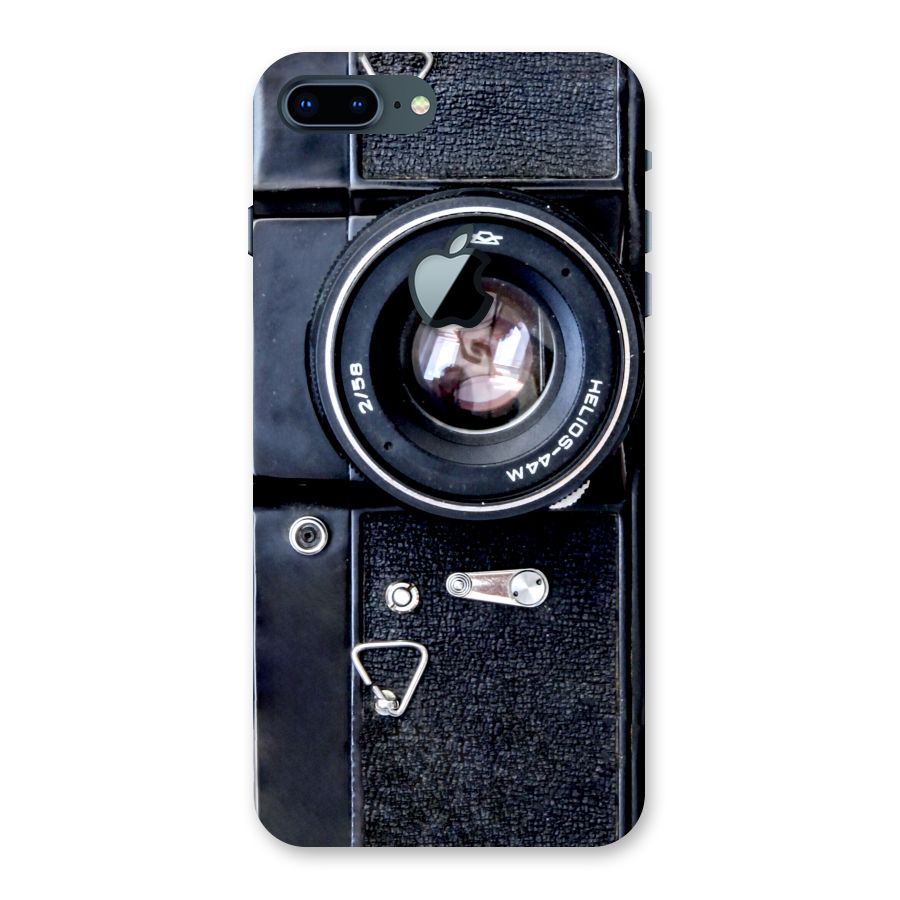 Classic Camera Back Case for iPhone 7 Plus Apple Cut