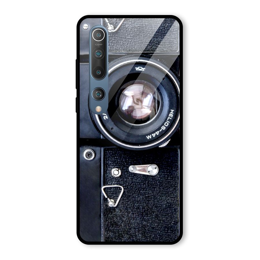 Classic Camera Glass Back Case for Mi 10