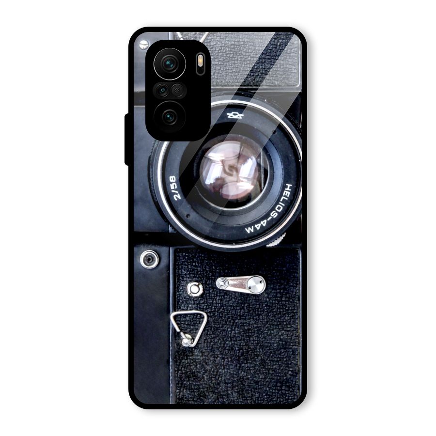 Classic Camera Glass Back Case for Mi 11x