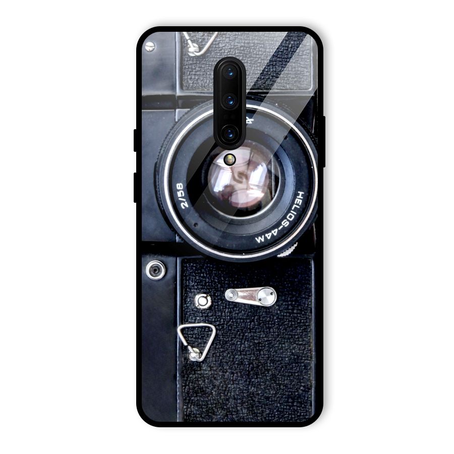 Classic Camera Glass Back Case for OnePlus 7 Pro