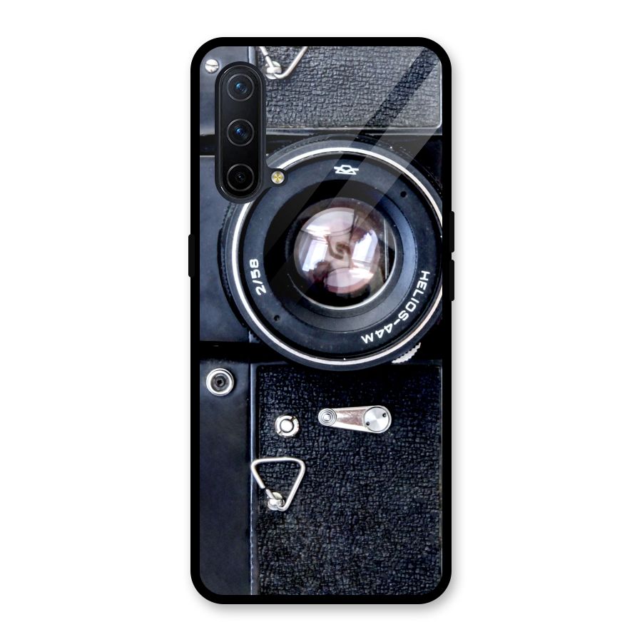 Classic Camera Glass Back Case for OnePlus Nord CE 5G