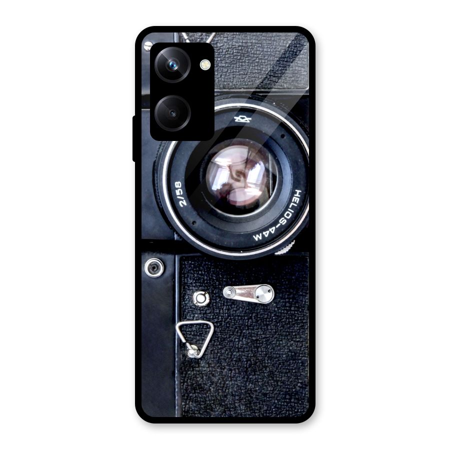 Classic Camera Glass Back Case for Realme 10 Pro