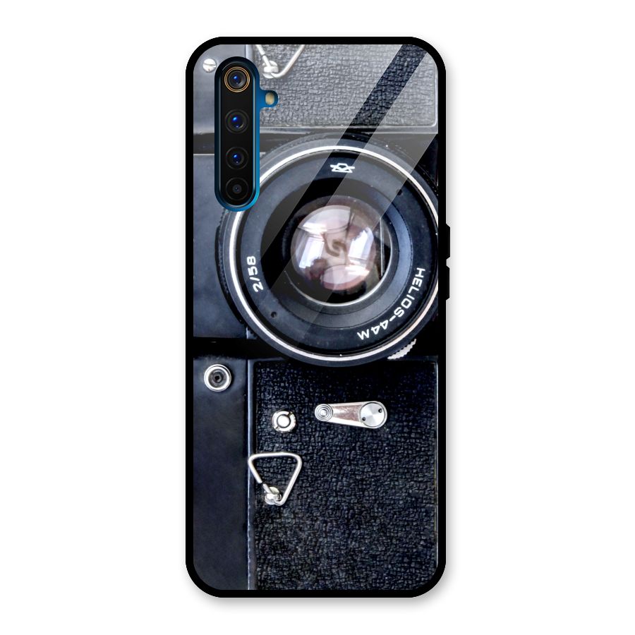 Classic Camera Glass Back Case for Realme 6 Pro
