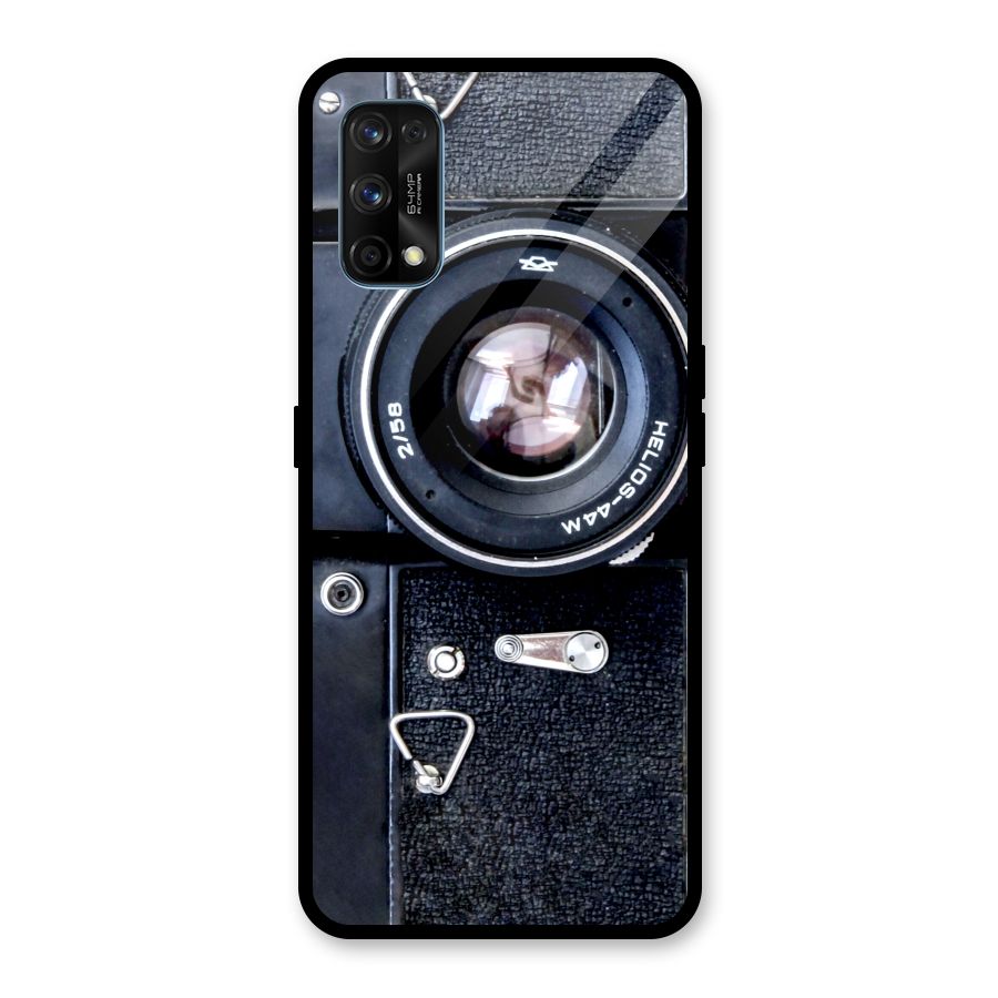 Classic Camera Glass Back Case for Realme 7 Pro