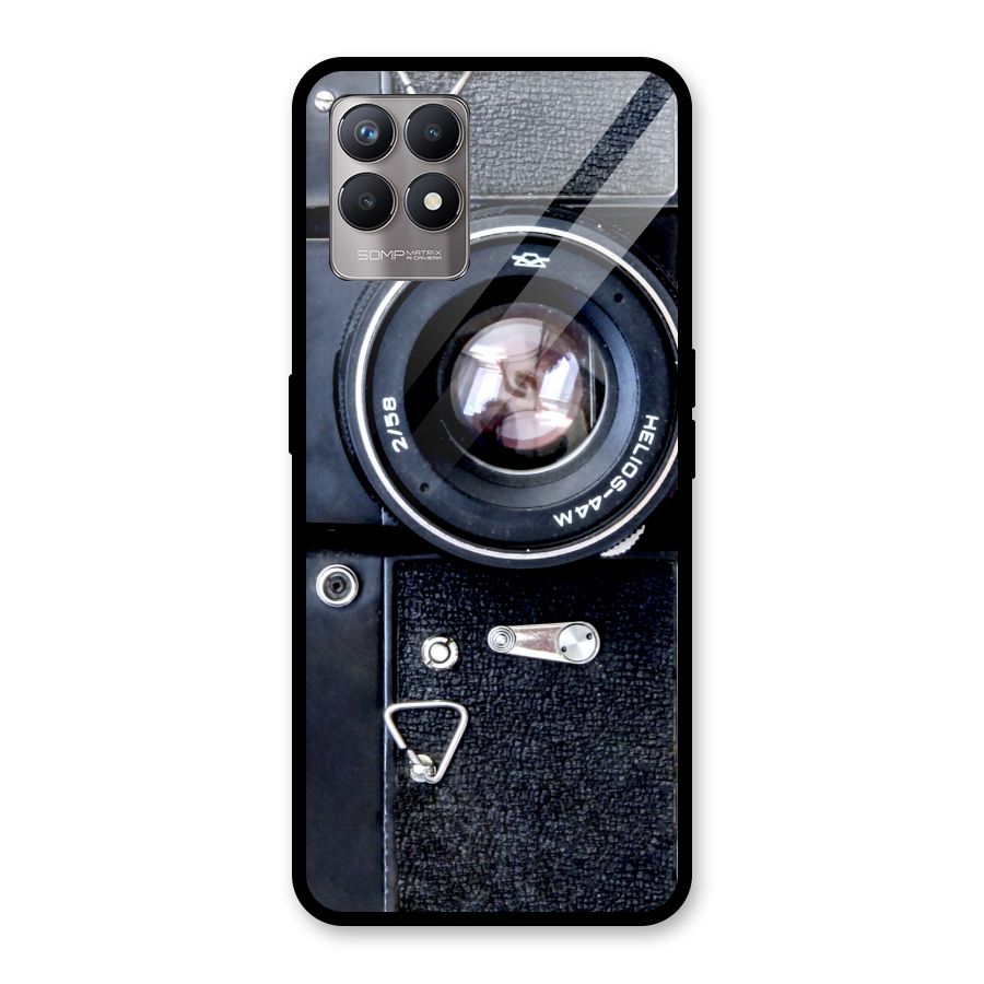 Classic Camera Glass Back Case for Realme Narzo 50