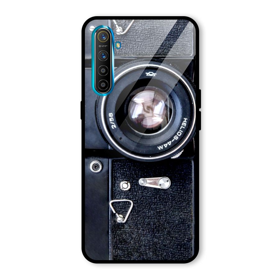 Classic Camera Glass Back Case for Realme X2