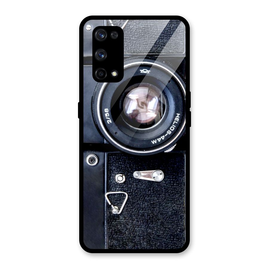 Classic Camera Glass Back Case for Realme X7 Pro