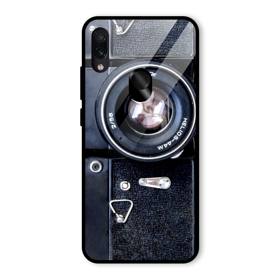 Classic Camera Glass Back Case for Redmi Note 7 Pro