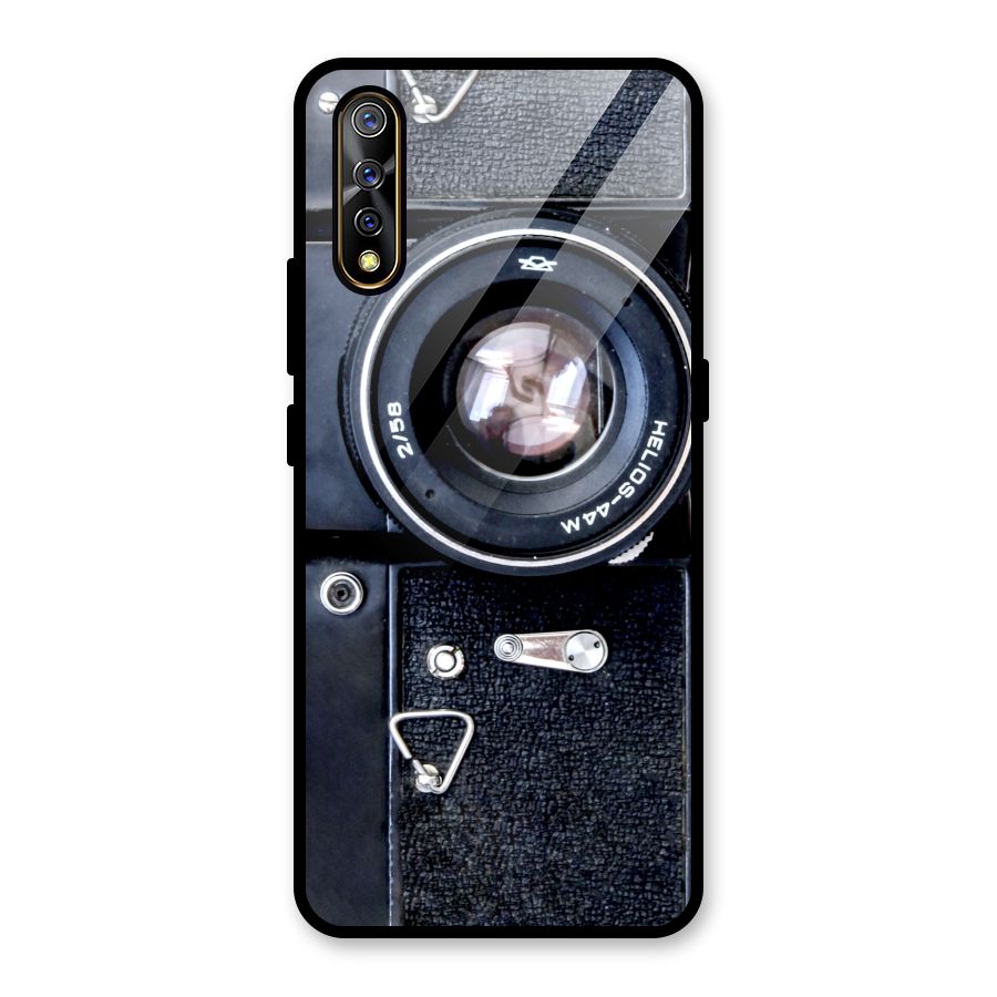 Classic Camera Glass Back Case for Vivo S1