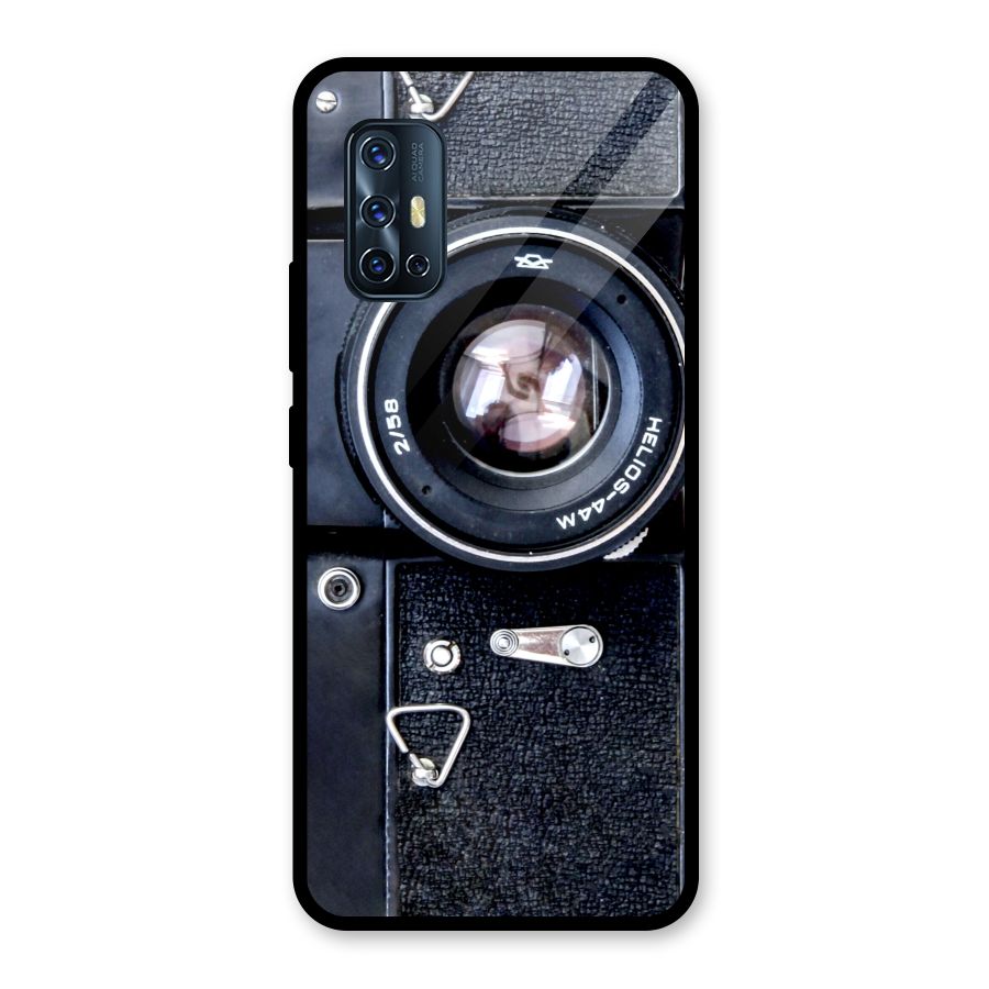 Classic Camera Glass Back Case for Vivo V17