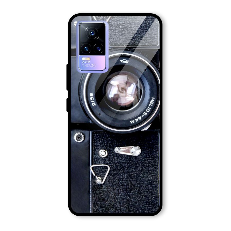 Classic Camera Glass Back Case for Vivo Y73