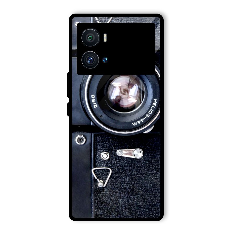 Classic Camera Glass Back Case for Vivo iQOO 9 Pro