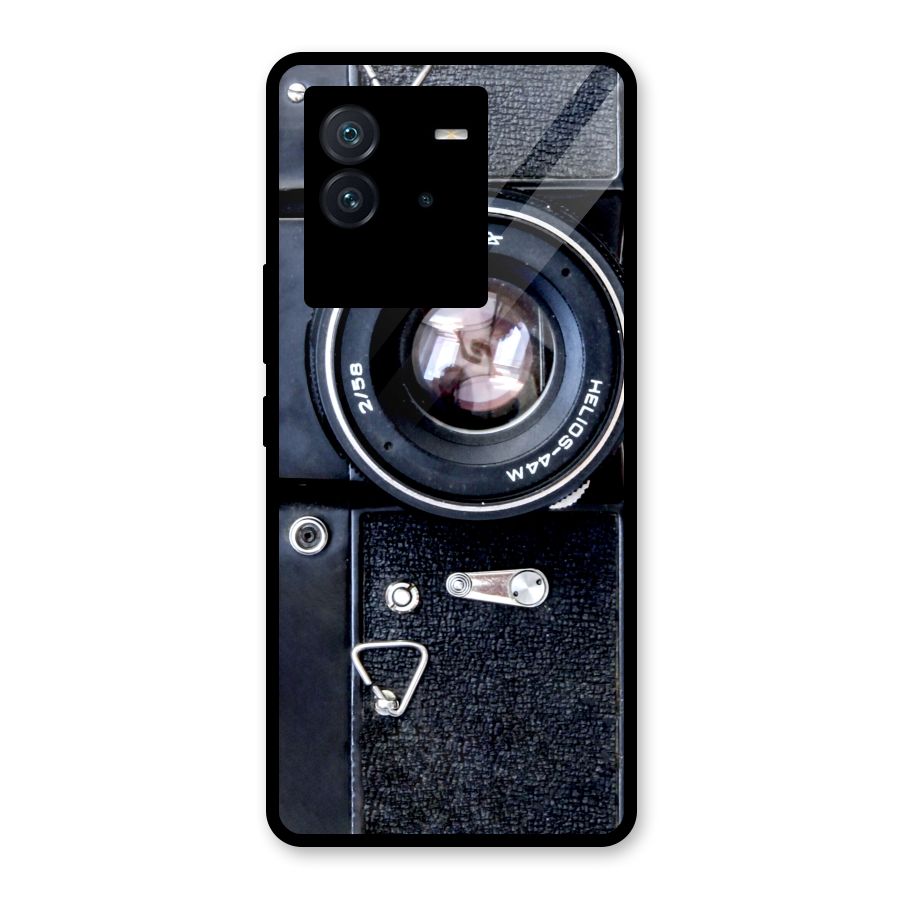 Classic Camera Glass Back Case for Vivo iQOO Neo 6 5G