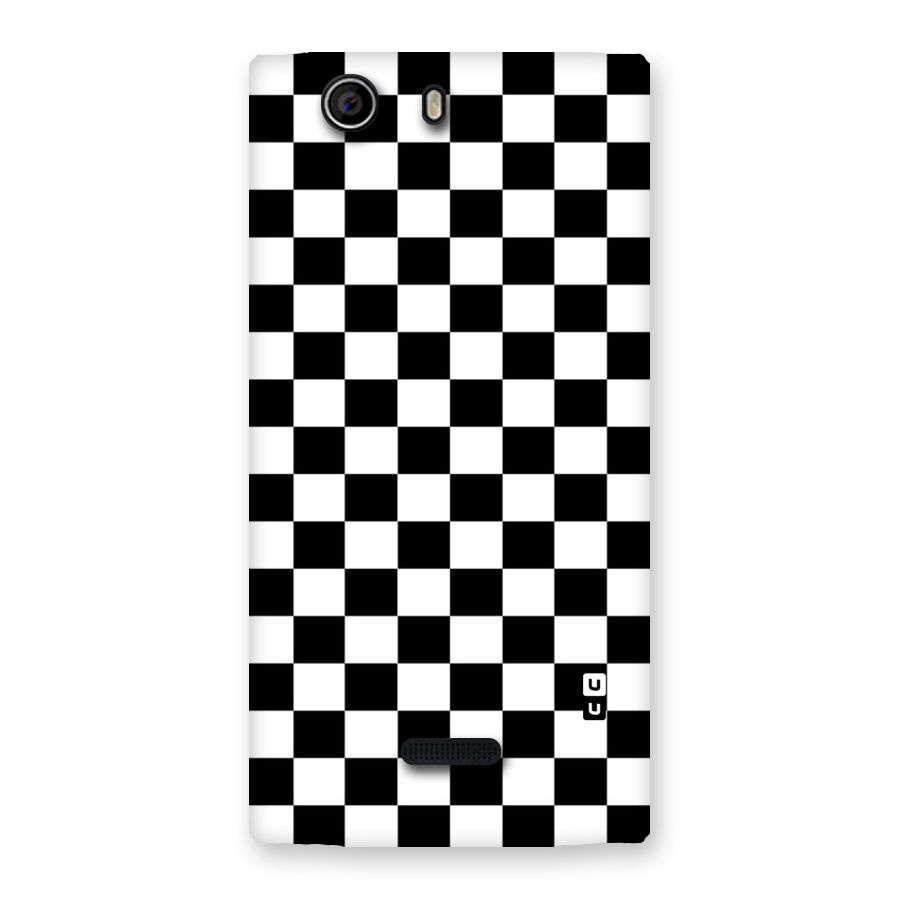 Classic Check Back Case for Canvas Nitro 2 E311