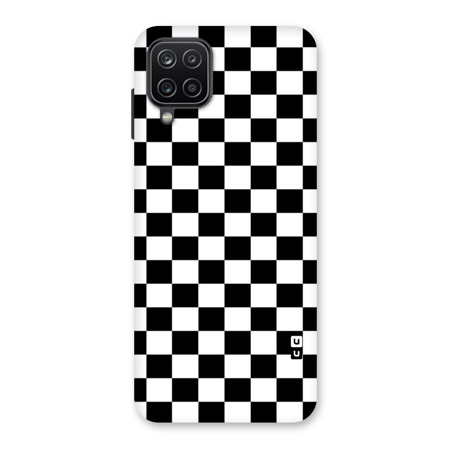 Classic Check Back Case for Galaxy A12