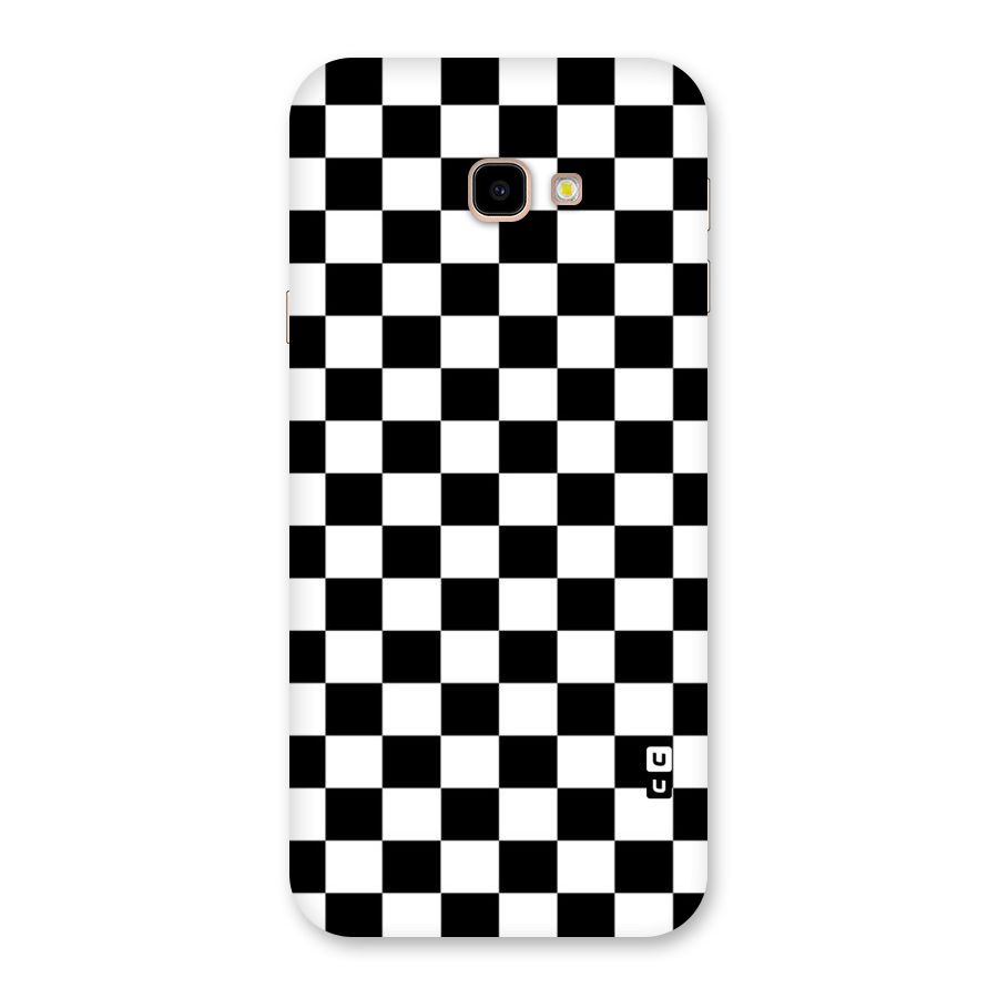 Classic Check Back Case for Galaxy J4 Plus