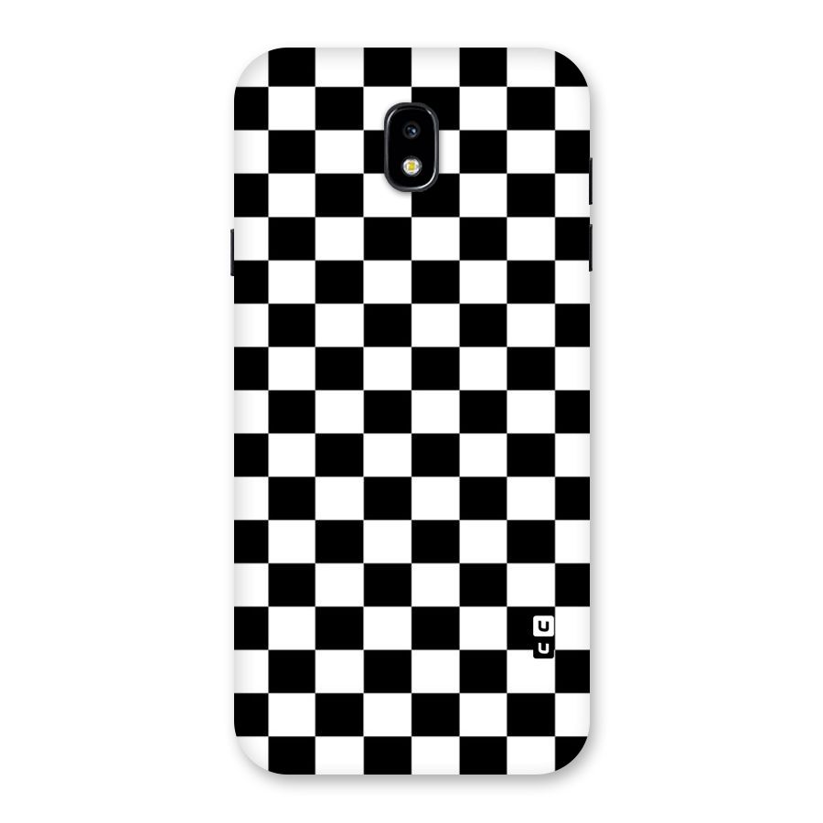 Classic Check Back Case for Galaxy J7 Pro