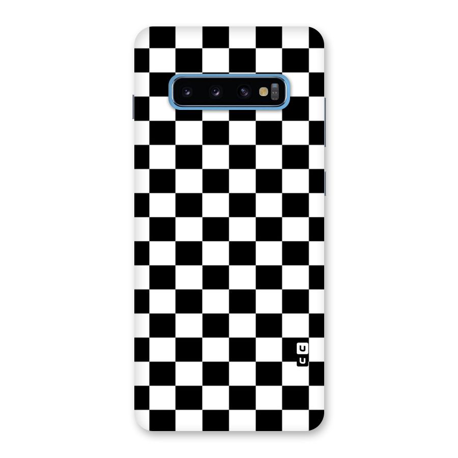 Classic Check Back Case for Galaxy S10 Plus
