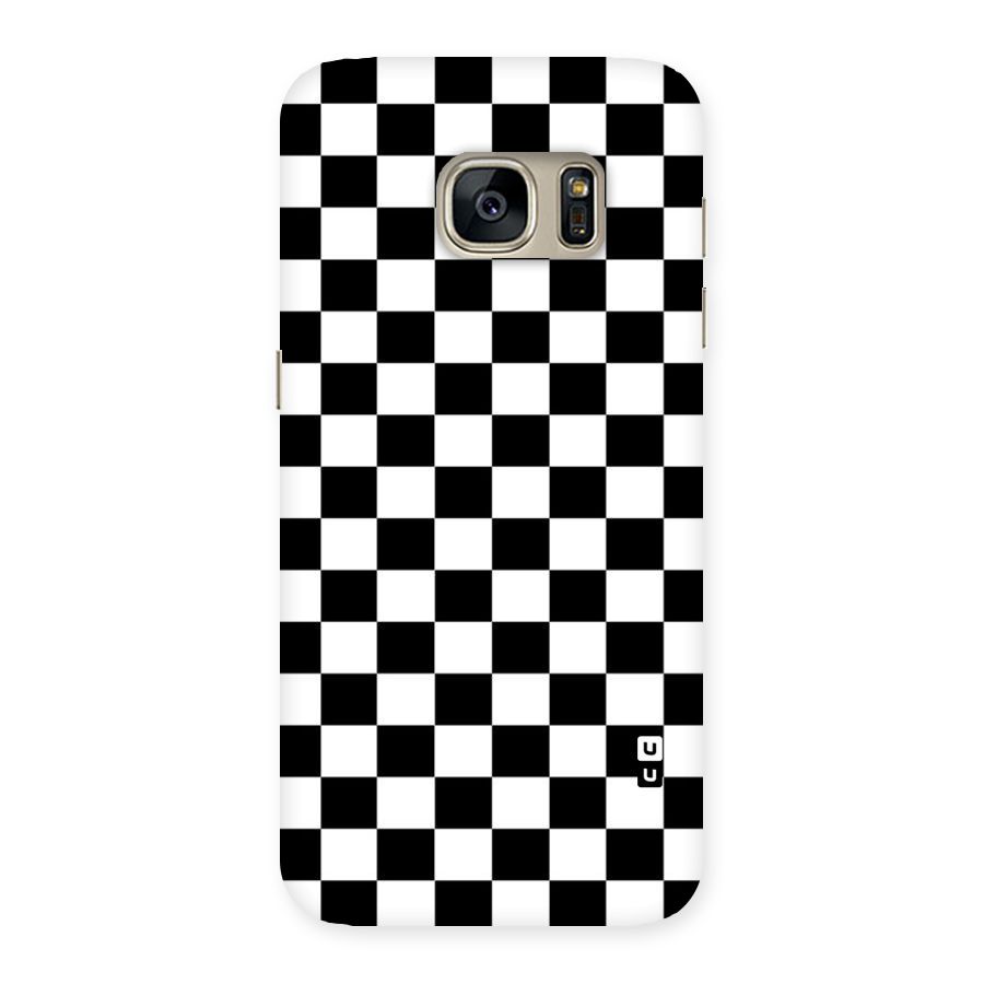 Classic Check Back Case for Galaxy S7