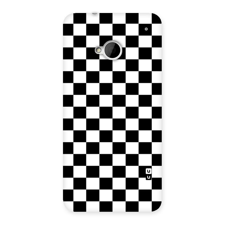 Classic Check Back Case for HTC One M7