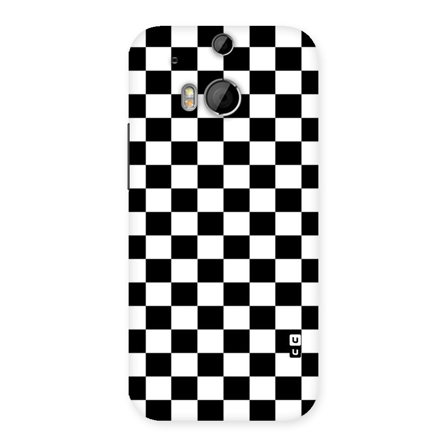 Classic Check Back Case for HTC One M8