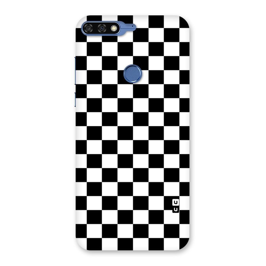 Classic Check Back Case for Honor 7C