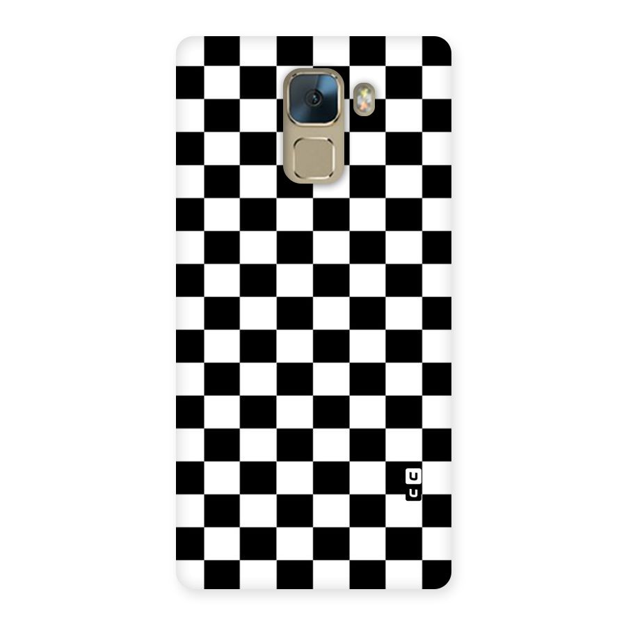 Classic Check Back Case for Huawei Honor 7