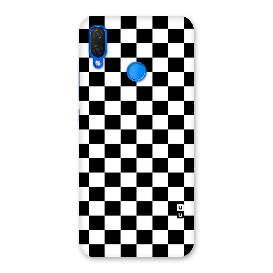 Classic Check Back Case for Huawei P Smart+