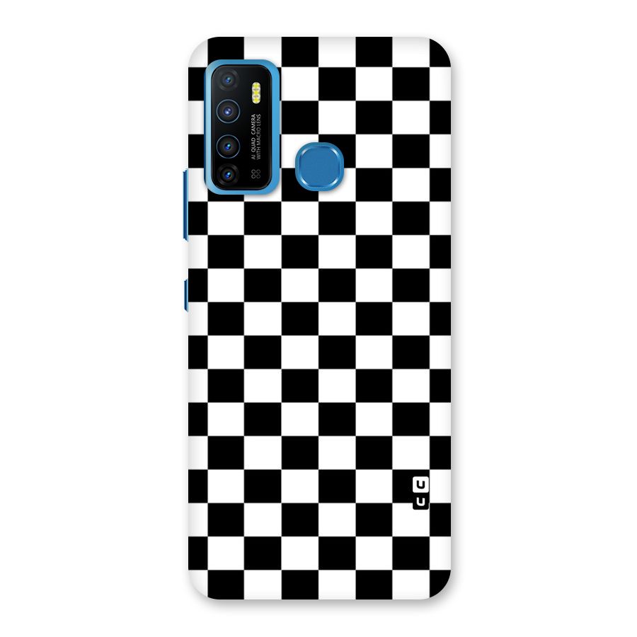 Classic Check Back Case for Infinix Hot 9
