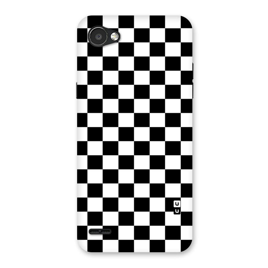 Classic Check Back Case for LG Q6