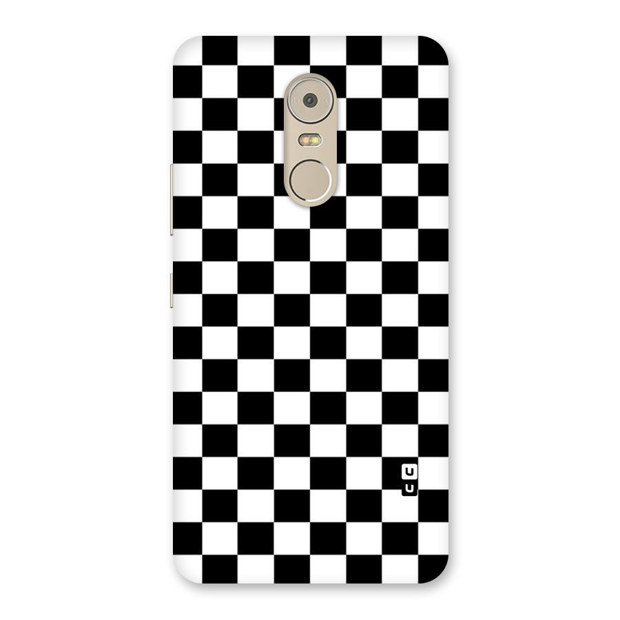 Classic Check Back Case for Lenovo K6 Note