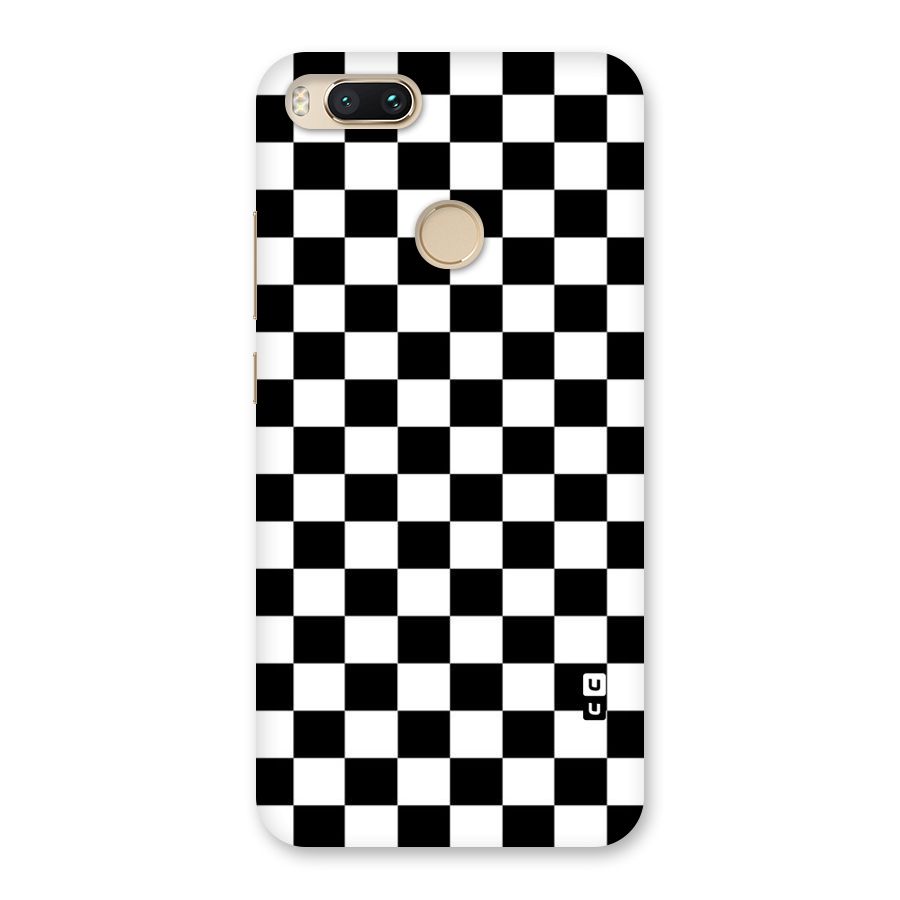 Classic Check Back Case for Mi A1