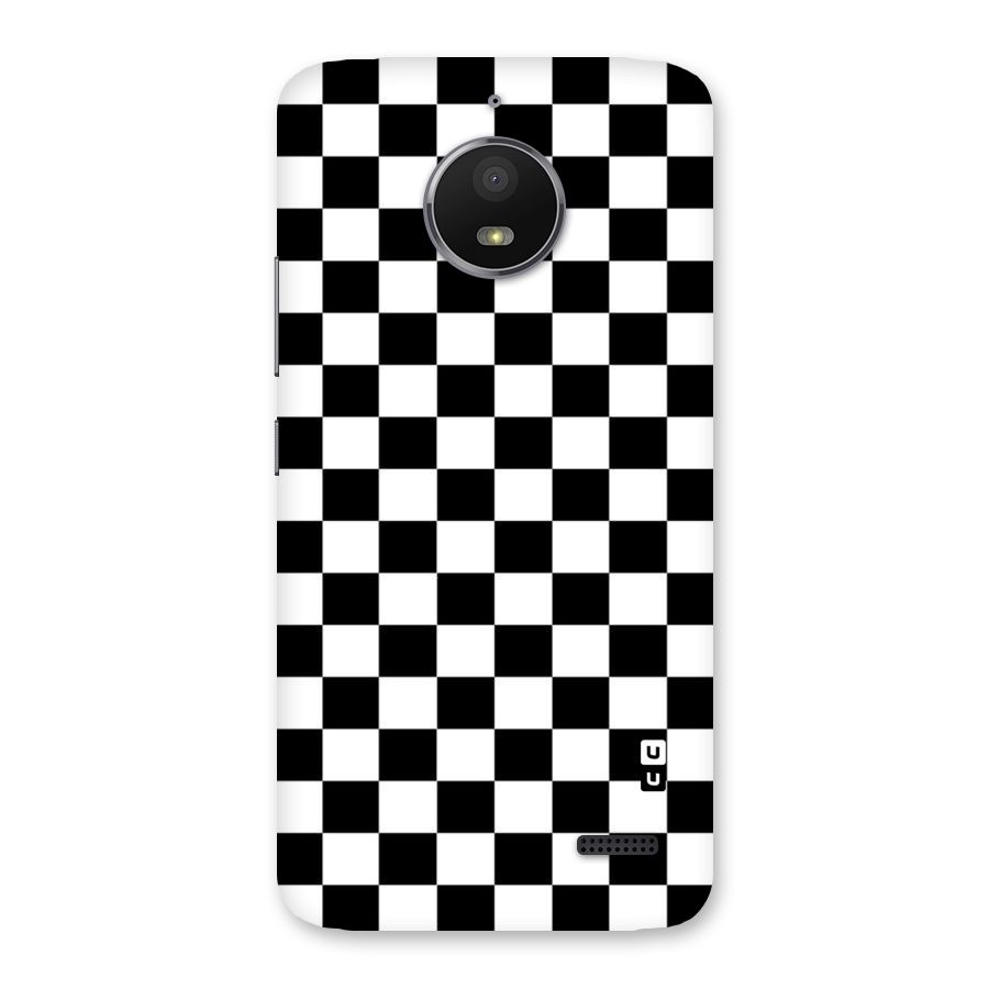 Classic Check Back Case for Moto E4