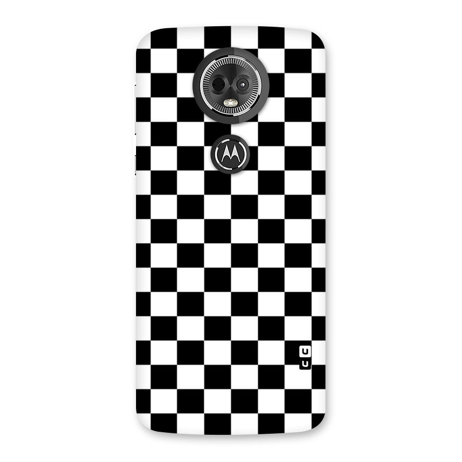 Classic Check Back Case for Moto E5 Plus