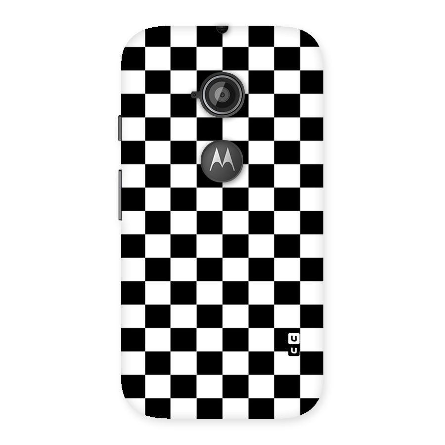 Classic Check Back Case for Moto E 2nd Gen