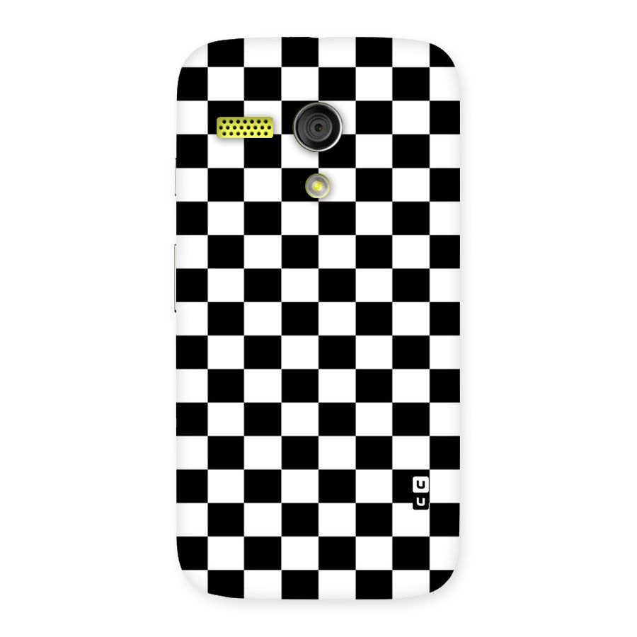 Classic Check Back Case for Moto G