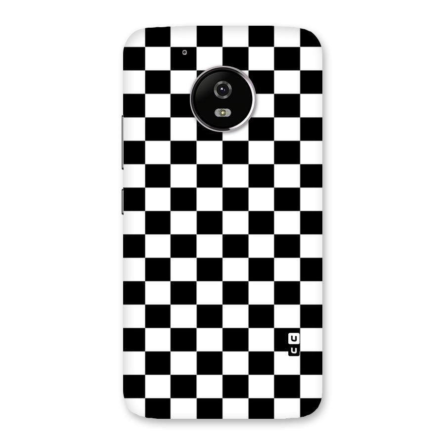Classic Check Back Case for Moto G5