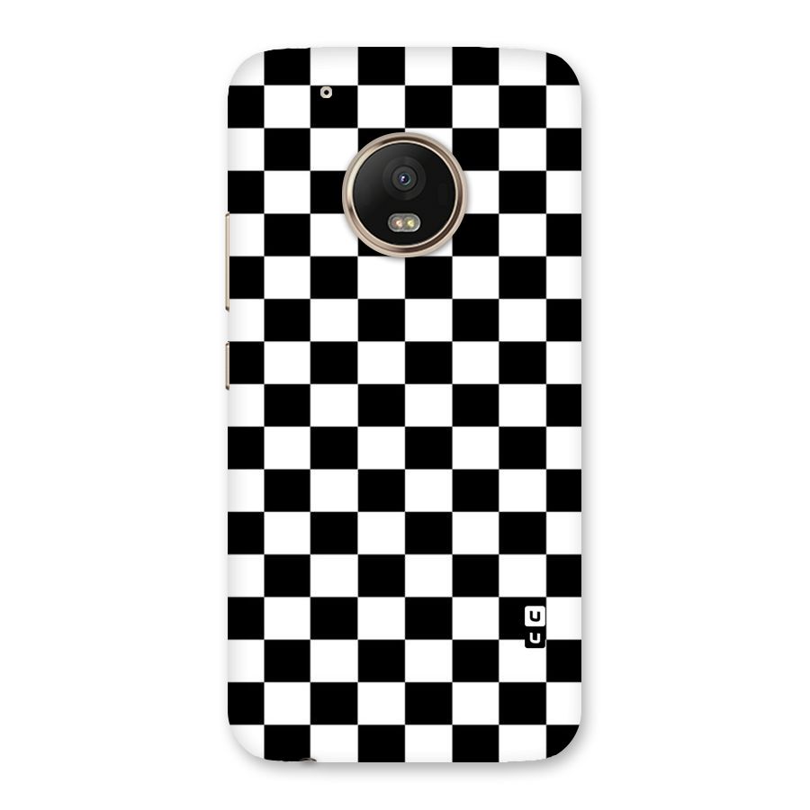 Classic Check Back Case for Moto G5 Plus