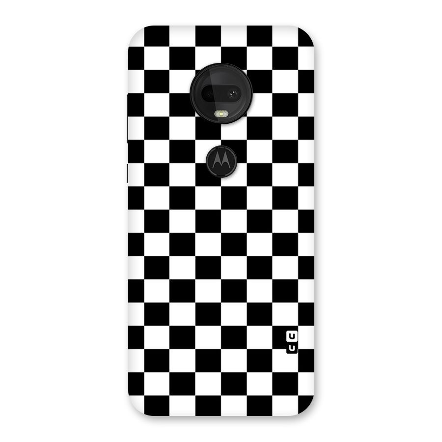 Classic Check Back Case for Moto G7