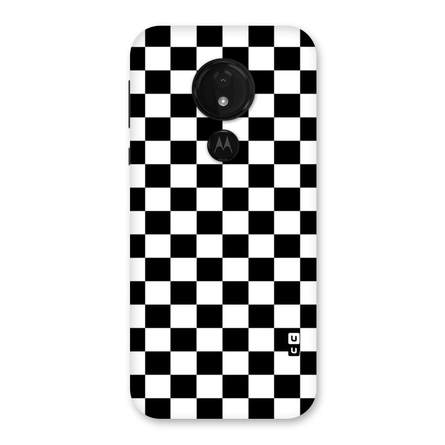 Classic Check Back Case for Moto G7 Power