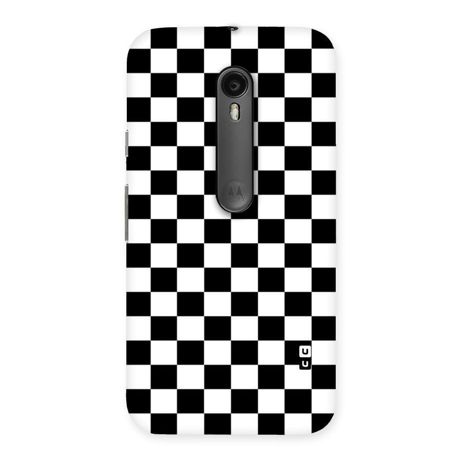 Classic Check Back Case for Moto G Turbo