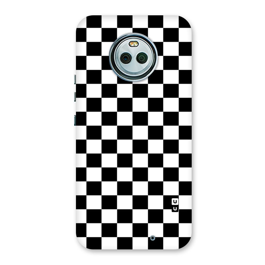 Classic Check Back Case for Moto X4