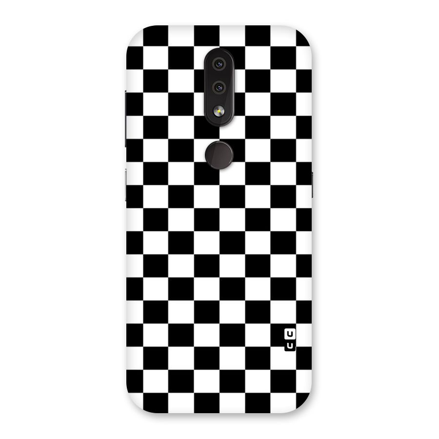 Classic Check Back Case for Nokia 4.2