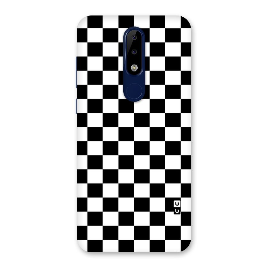 Classic Check Back Case for Nokia 5.1 Plus