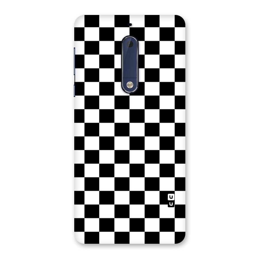 Classic Check Back Case for Nokia 5